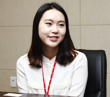 홍보 관련 관심이 많은 고은경 행정원