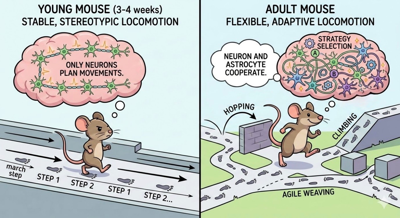 Astrocytes Shape Motor Coordination Development in Late Adolescence