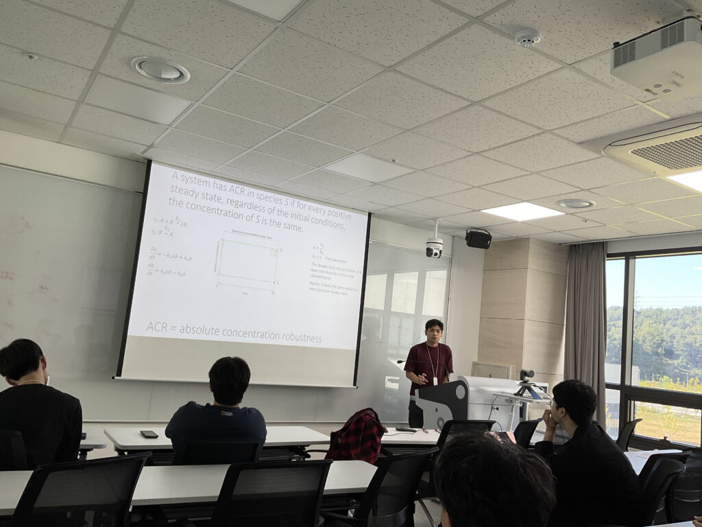 Bryan Hernandez gave a talk on “Cell clustering for spatial transcriptomics data with graph neural networks” at the Journal Club