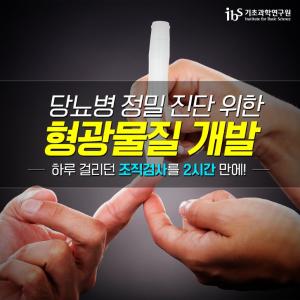 [기초과학연구원] 당뇨병 정밀 진단 위한 형광물질 개발!