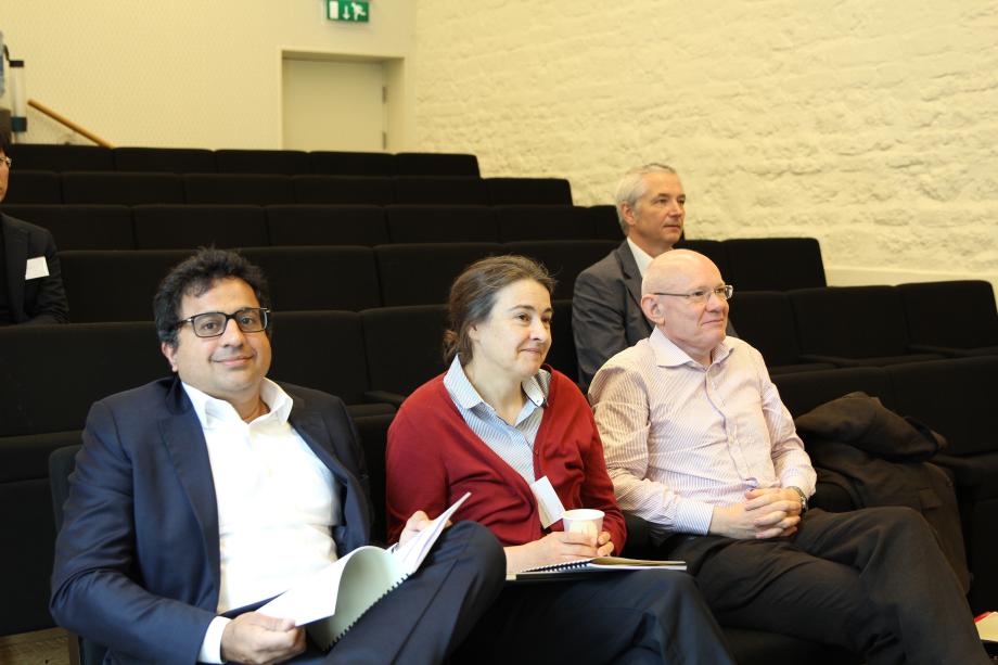 Professor Ram, Professor Clare, Peter bruce FRS