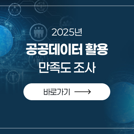 2025년 공공데이터 활용 만족도 조사