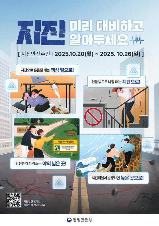 지진 미리대비하고 알아두세요