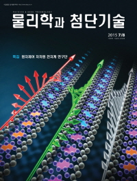 물리학과 첨단기술 2015년 7/8월 제24권 7/8호 웹진 표지