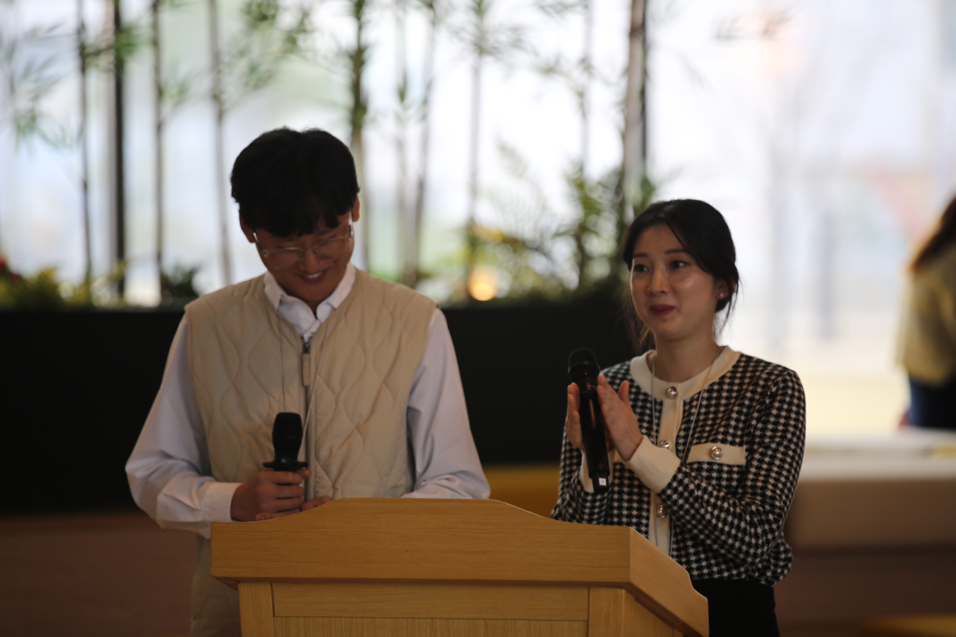 ▲ IBS 개원 12주년 행사 사회자