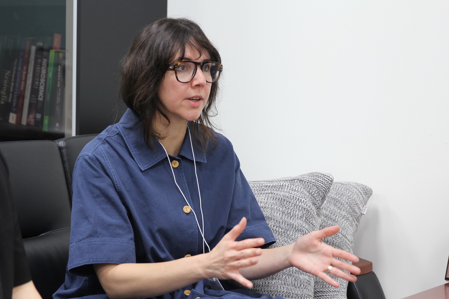 ▲ Henrietta HOWELLS, Senior Editor of Nature Neuroscience