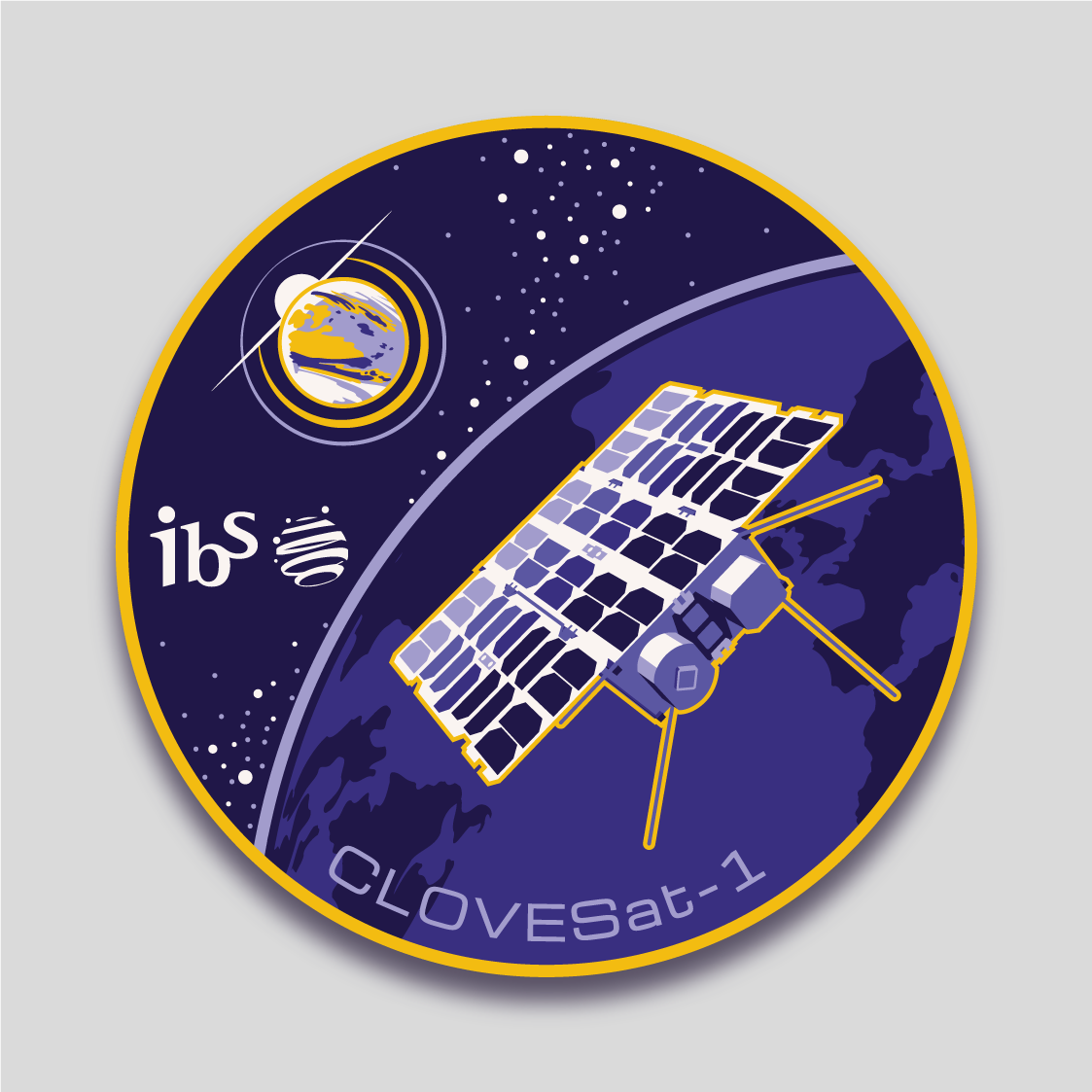 [그림1] CLOVESat-1의 우주 임무 패치 