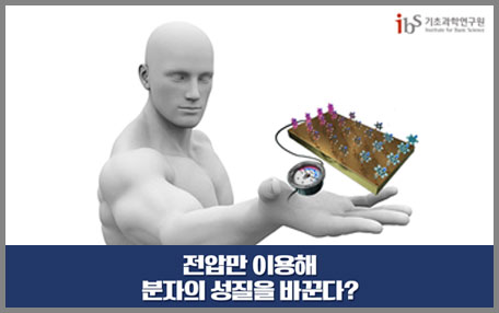 전압만 이용해 분자의 성질을 바꾼다?