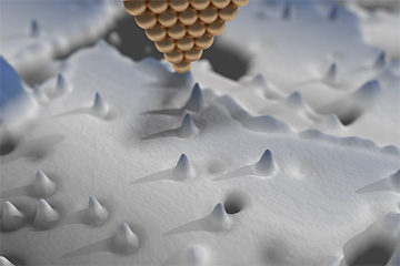 BREAKTHROUGH IN ACCESSING THE TINY MAGNET WITHIN THE CORE OF A SINGLE ATOM