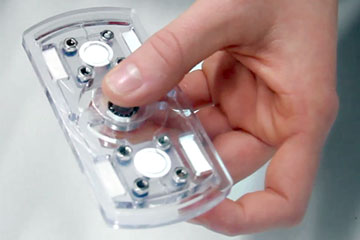 When a spinning toy meets hydrodynamics: Point-of-care technology is set in motion