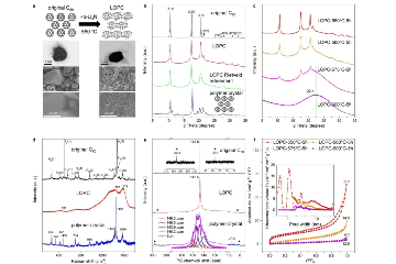 Discovery of a new form of carbon called Long-range Ordered Porous Carbon (LOPC)