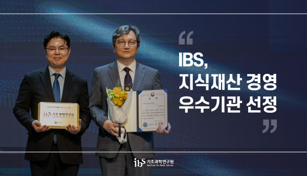 IBS 지식재산 경영 우수기관 선정