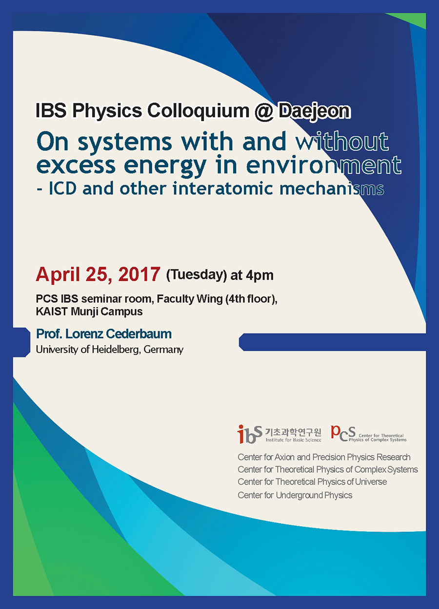 IBS Physics Colloquium Poster
