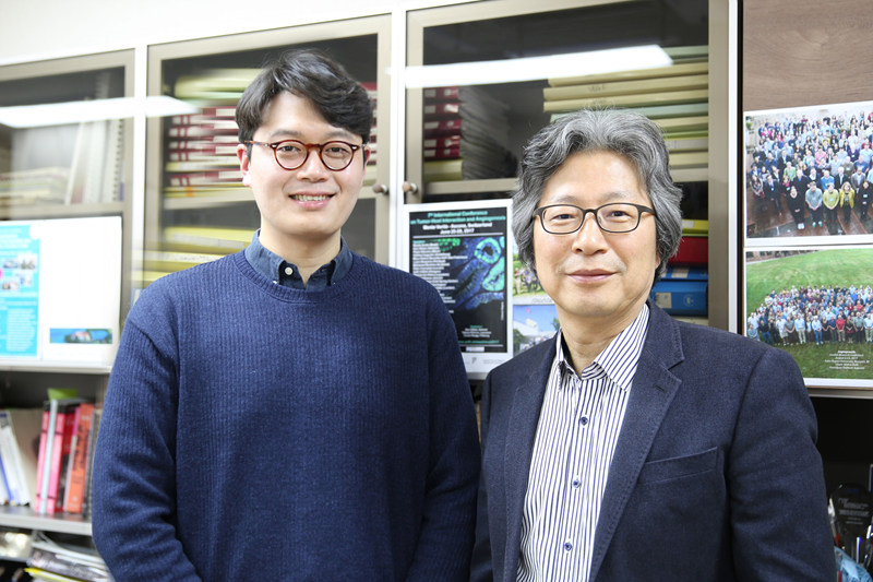 Dr. Choong-kun Lee (left) with Dr.Gou Young Koh