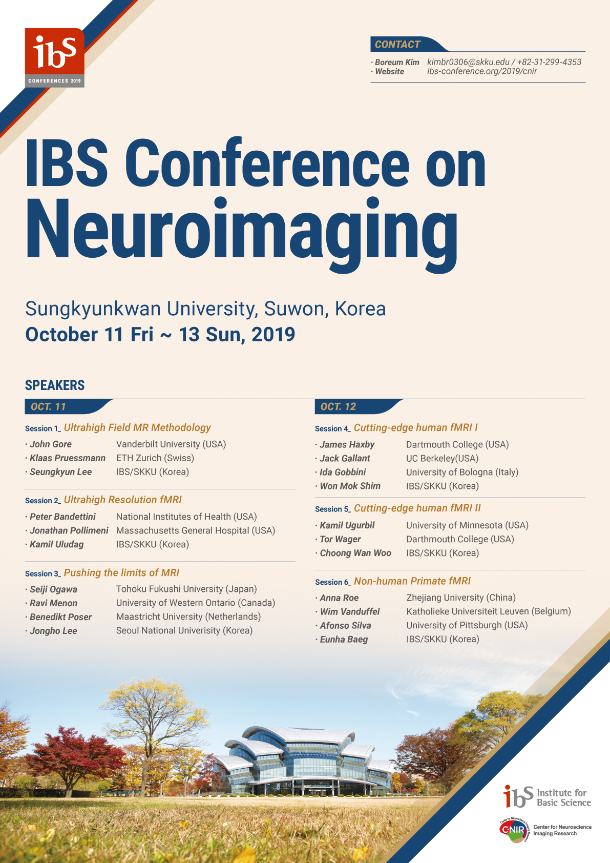 IBS Conference on Neuroimaging