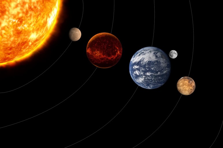구스타브 홀스트의 '행성' 모음곡은 태양계 행성들의 이름을 제목으로 딴 곡들로 구성된다. (출처: Pixabay)