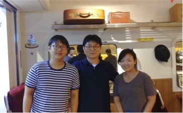 Figure 4: The first co-authors of this study (from left): Dr. Hosung Bae, Dr. Sung Yong Choi, and Dr. Sun-Hye Jeong.