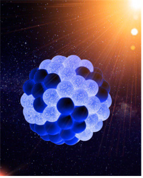 IBS 나노구조 물리 연구단이 개발한 블루 이산화티타늄은 이산화탄소를 화학적으로 유용한 일산화탄소로 전환하는 촉매다(출처: IBS)