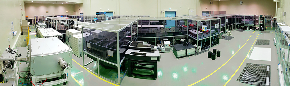 Figure 2. Panoramic view of the CoReLS PW laser.