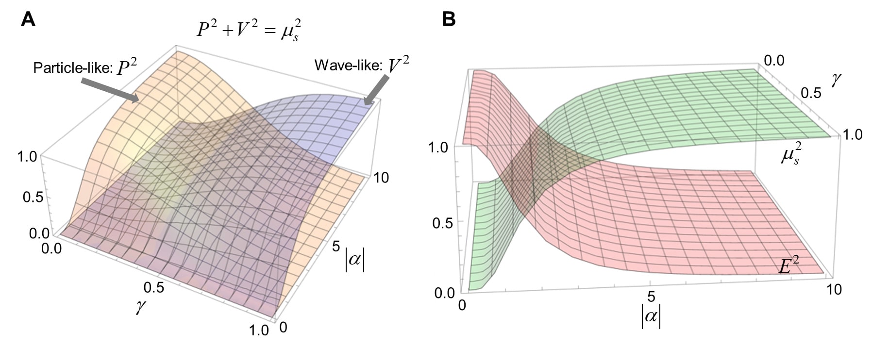 Quantitative complementarity relation of wave-particle duality.