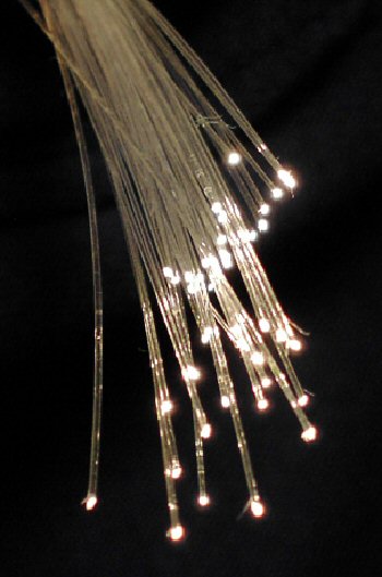 광섬유는 광학 신호를 빛의 손실 없이 전달하는 가는 유리 또는 플라스틱 섬유로 코어와 클래딩으로 구성되어 있다. 빛이 통하는 중심의 코어가 클래딩으로 균일하게 감싸져있는 형태이다.