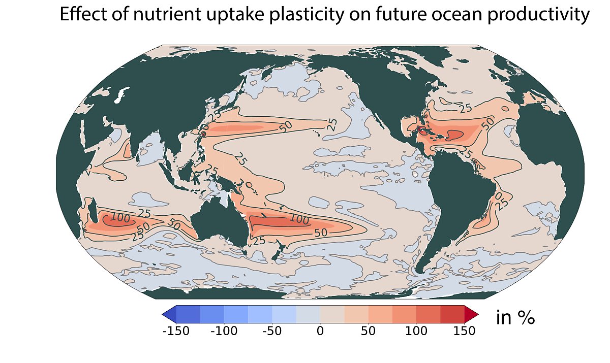 식물 플랑크톤의 영양 흡수 조절 능력이 미래의 해양 순생산량에 미치는 영향