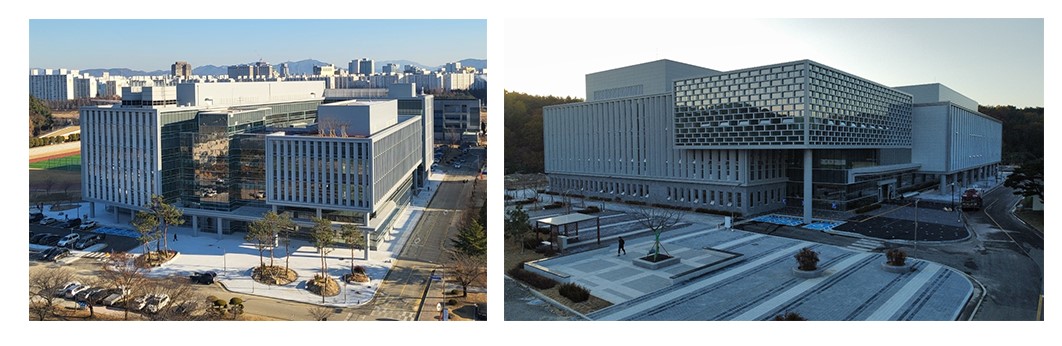 KAIST Campus (left), POSTECH Campus (right)