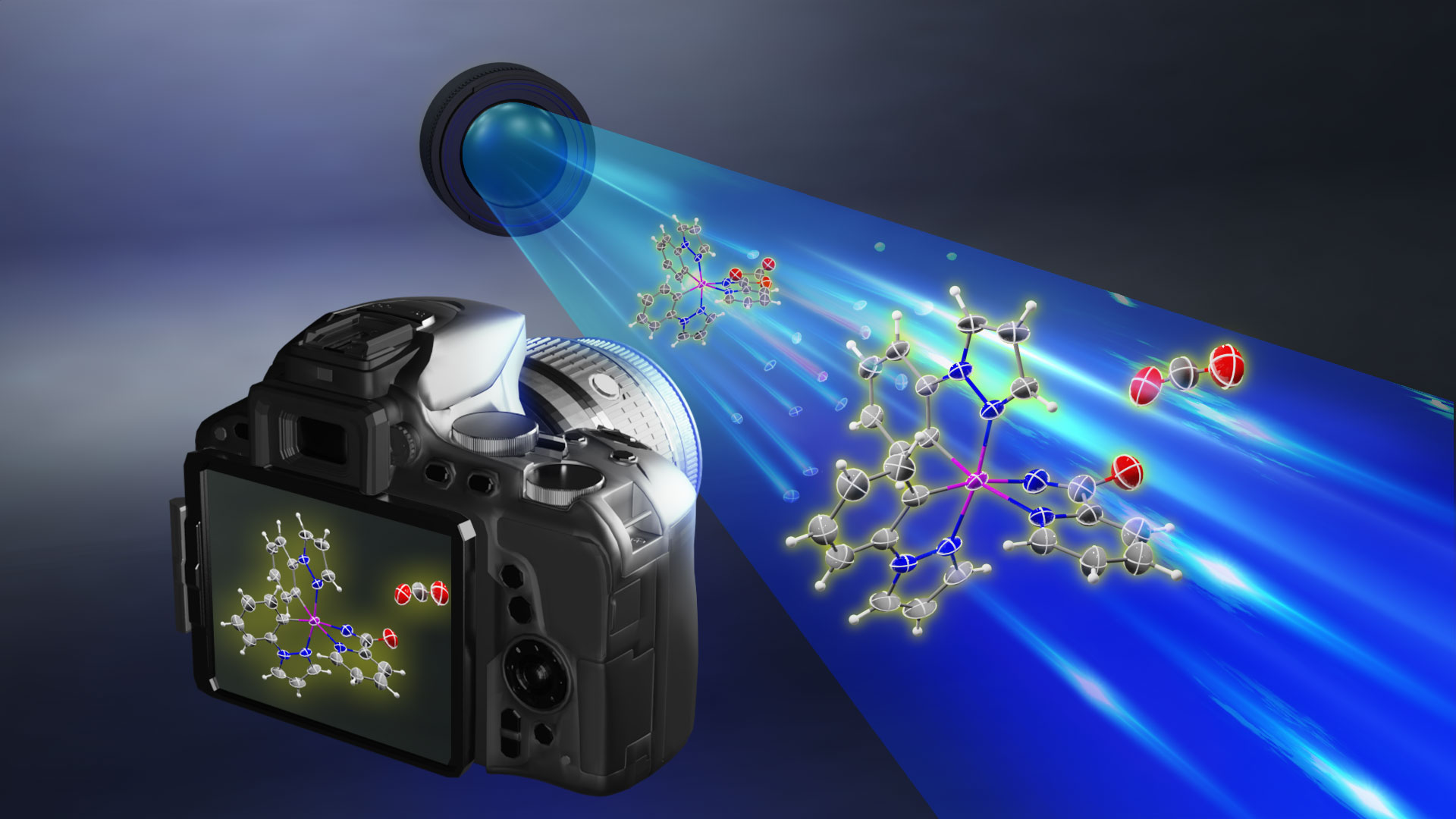 Figure 1. Capturing the key intermediate of amination catalysis Researchers at the Institute for Basic Science (IBS) has experimentally confirmed the structure and properties of a transition metal-nitrenoid intermediate produced during catalytic amination reactions.