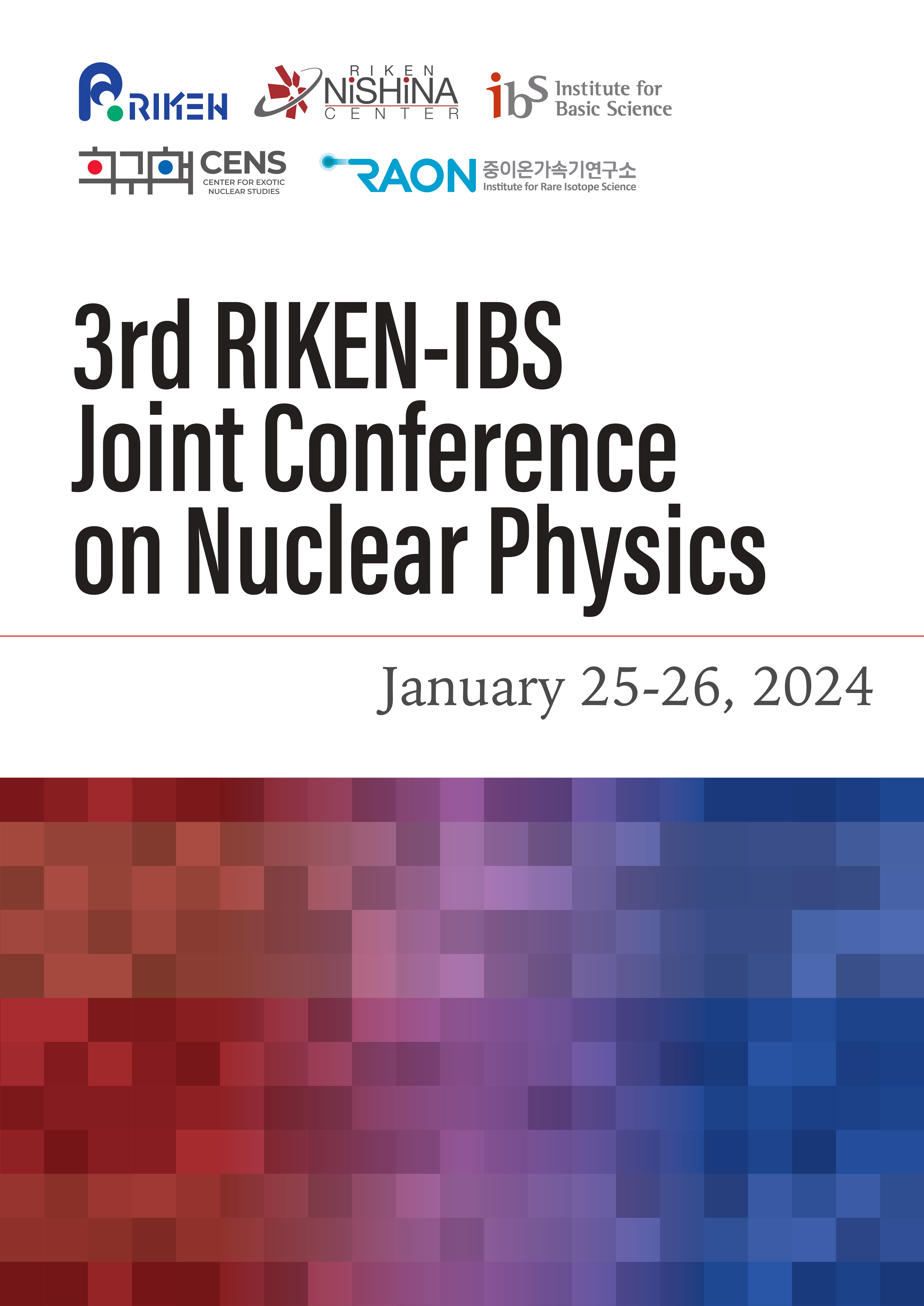 RIKEN-IBS 공동 콘퍼런스 포스터